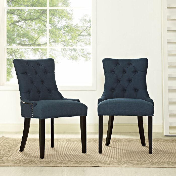 Lark Manor Burslem Regent Upholstered Dining Chair & Reviews | Wayfair.ca